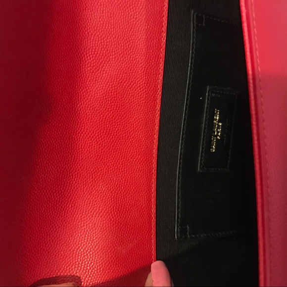 Beautiful red YSL clutch - Picture 3 of 5